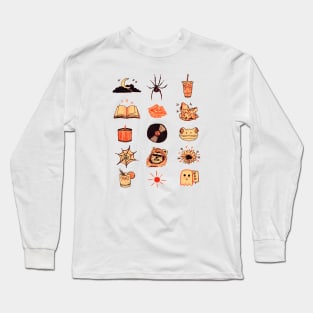 Spooky baddie things Long Sleeve T-Shirt